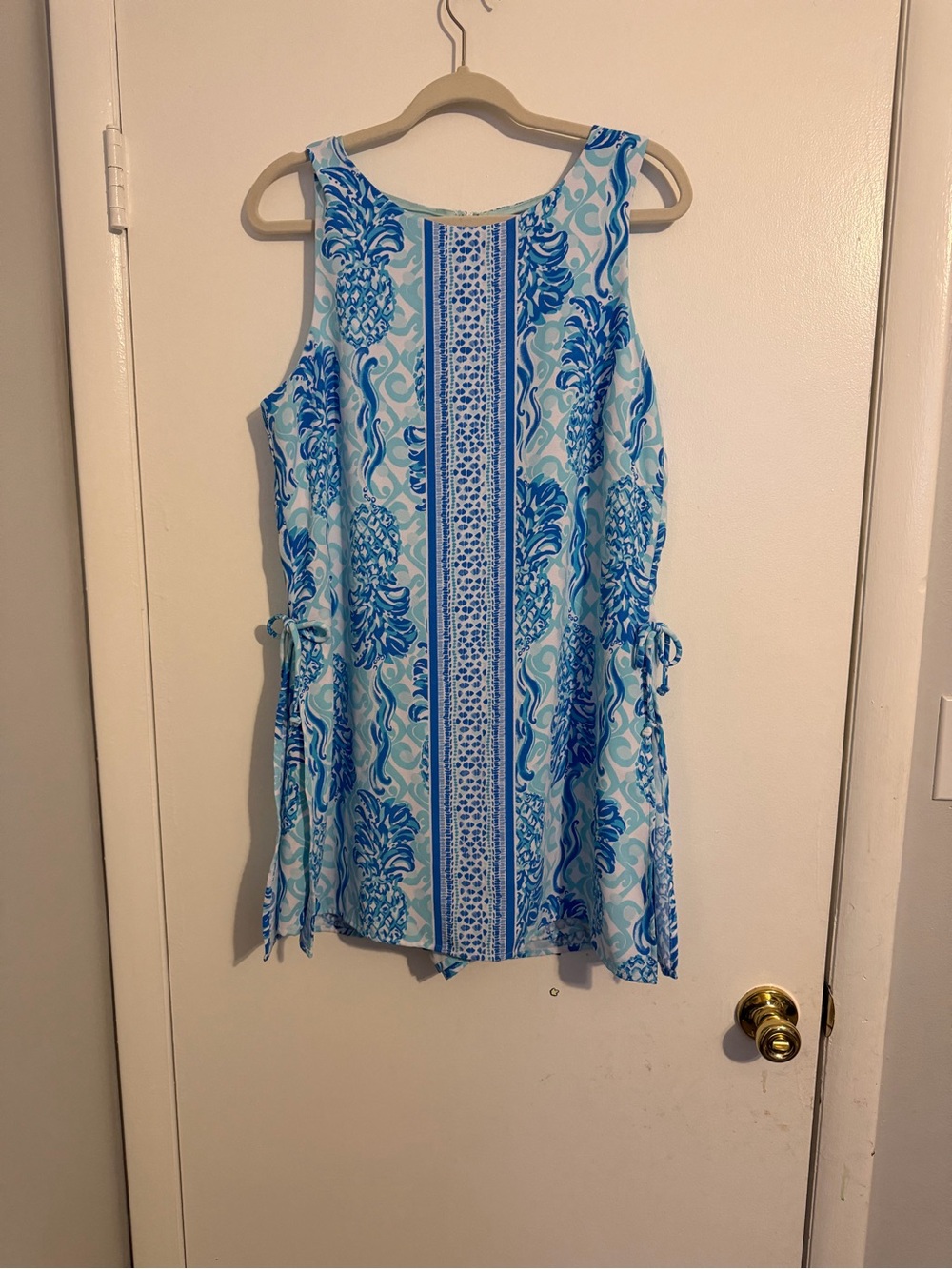 Lilly Pulitzer Pineapple Romper Size 12